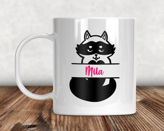 Raccoon Mug Coffee