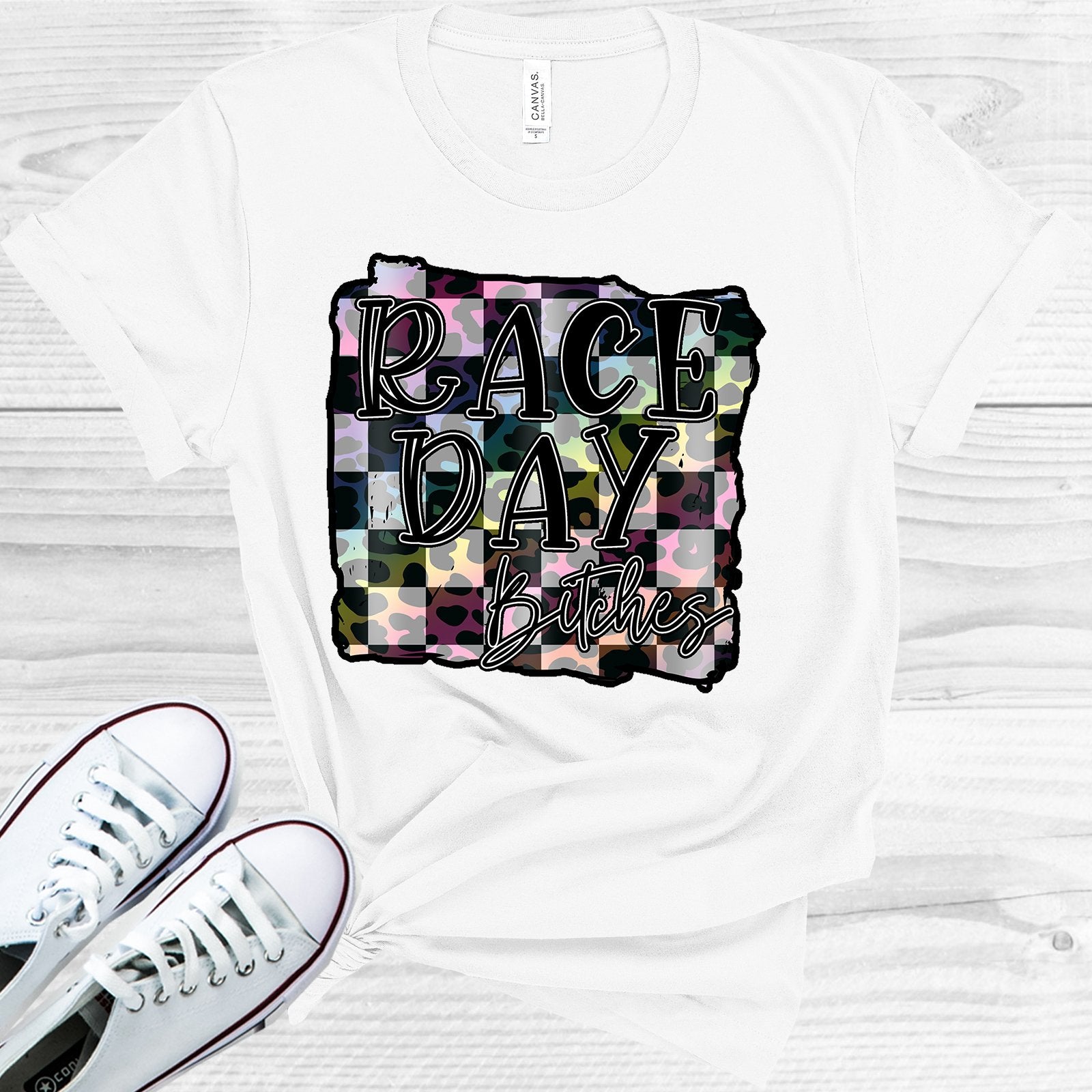 Race Day B****es Graphic Tee Graphic Tee