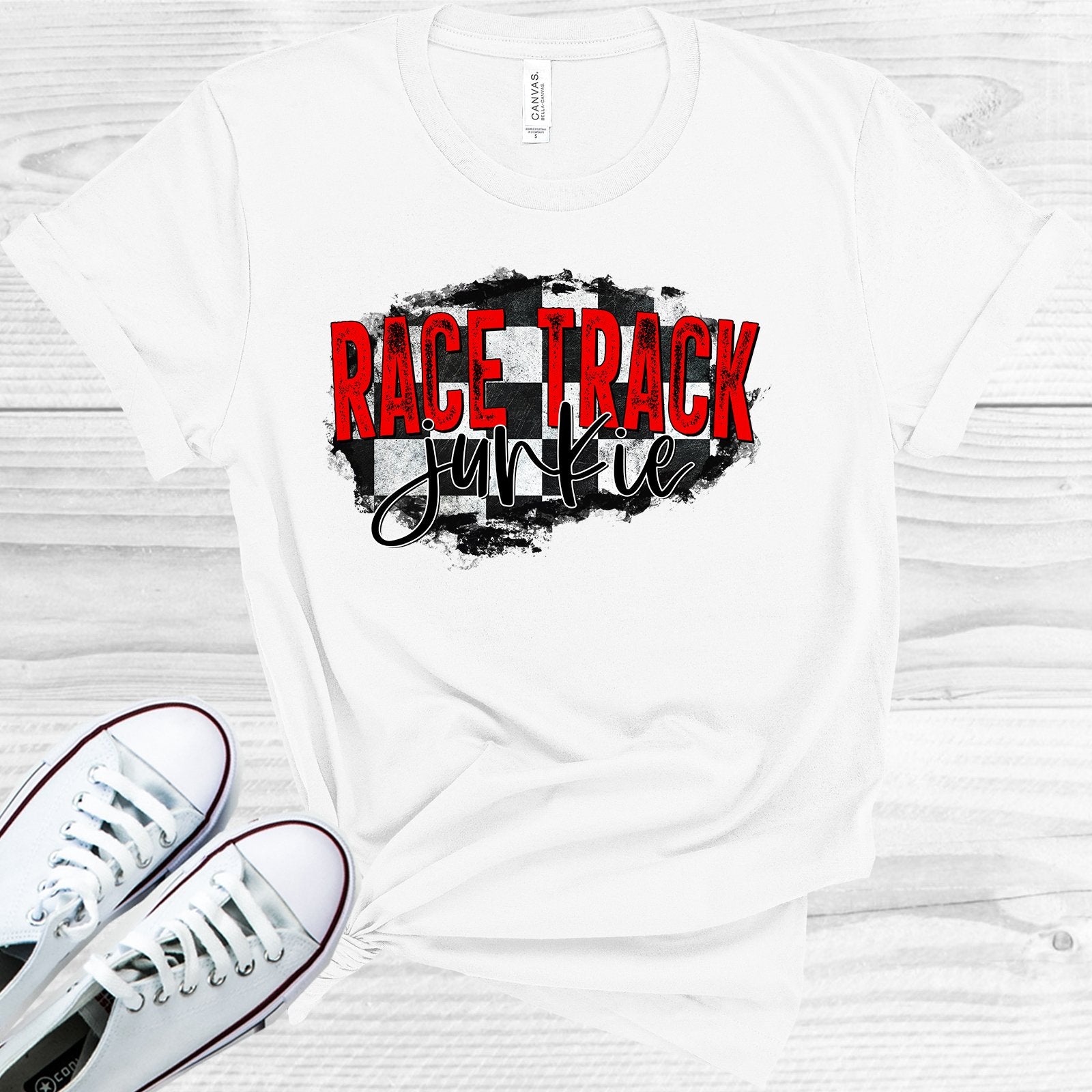 Race Track Junkie Graphic Tee Graphic Tee