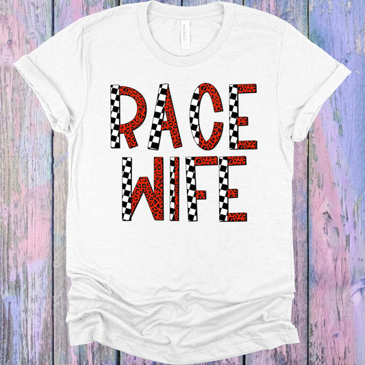 Race Wife Graphic Tee Graphic Tee