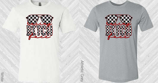Racing Bi*** Face Graphic Tee Graphic Tee