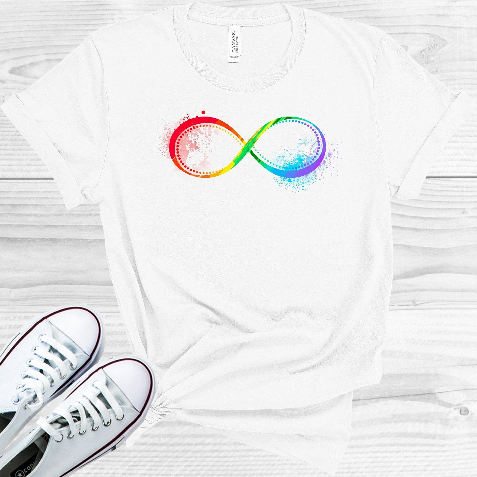 Rainbow Infinity Graphic Tee Graphic Tee