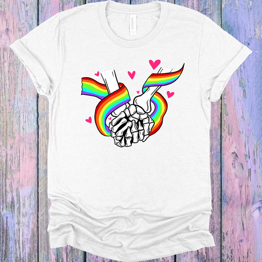 Rainbow Skeleton Graphic Tee Graphic Tee