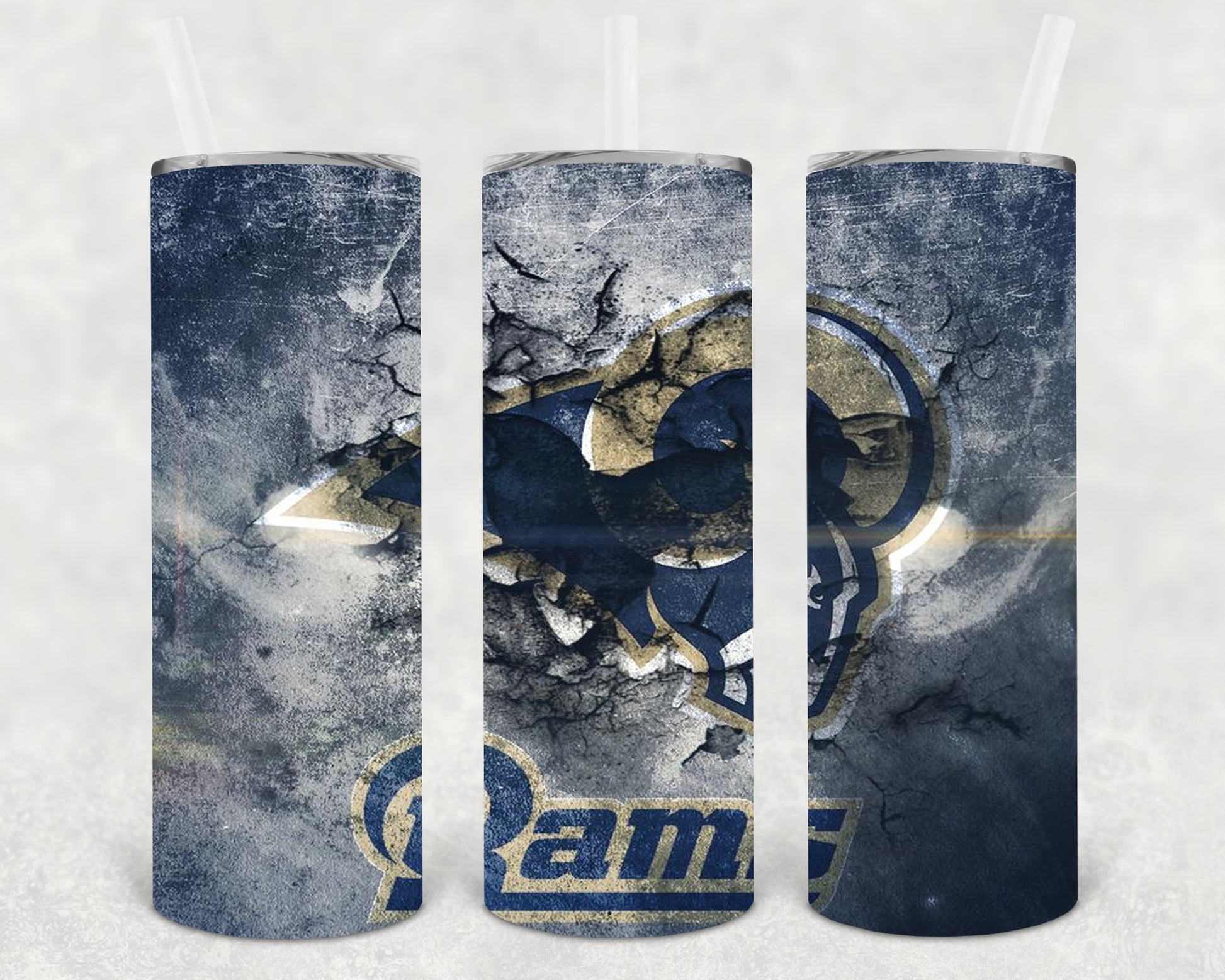 Rams 20 Oz Skinny Tumbler