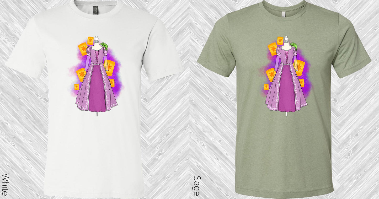 Rapunzel Dress Graphic Tee Graphic Tee