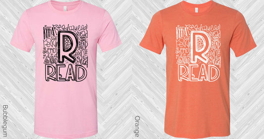 Read Subway Art Graphic Tee Graphic Tee