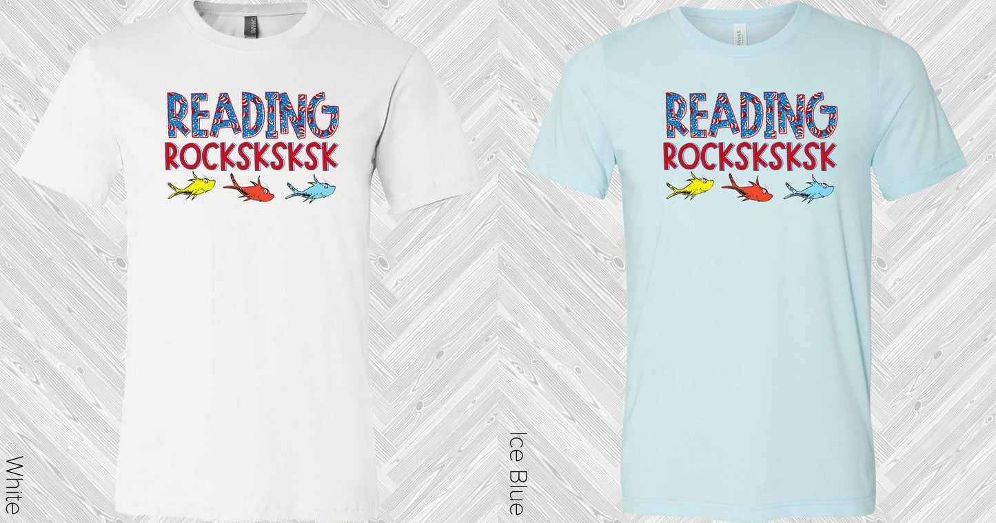 Reading Rocksksksk Graphic Tee Graphic Tee