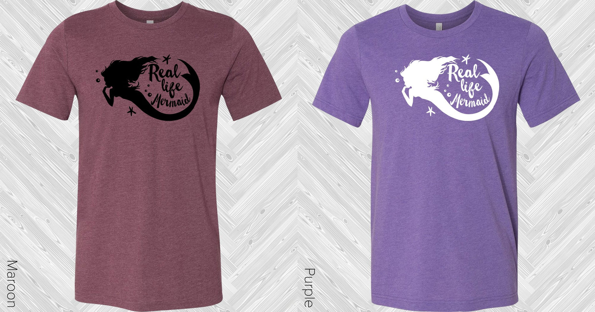 Real Life Mermaid Graphic Tee Graphic Tee