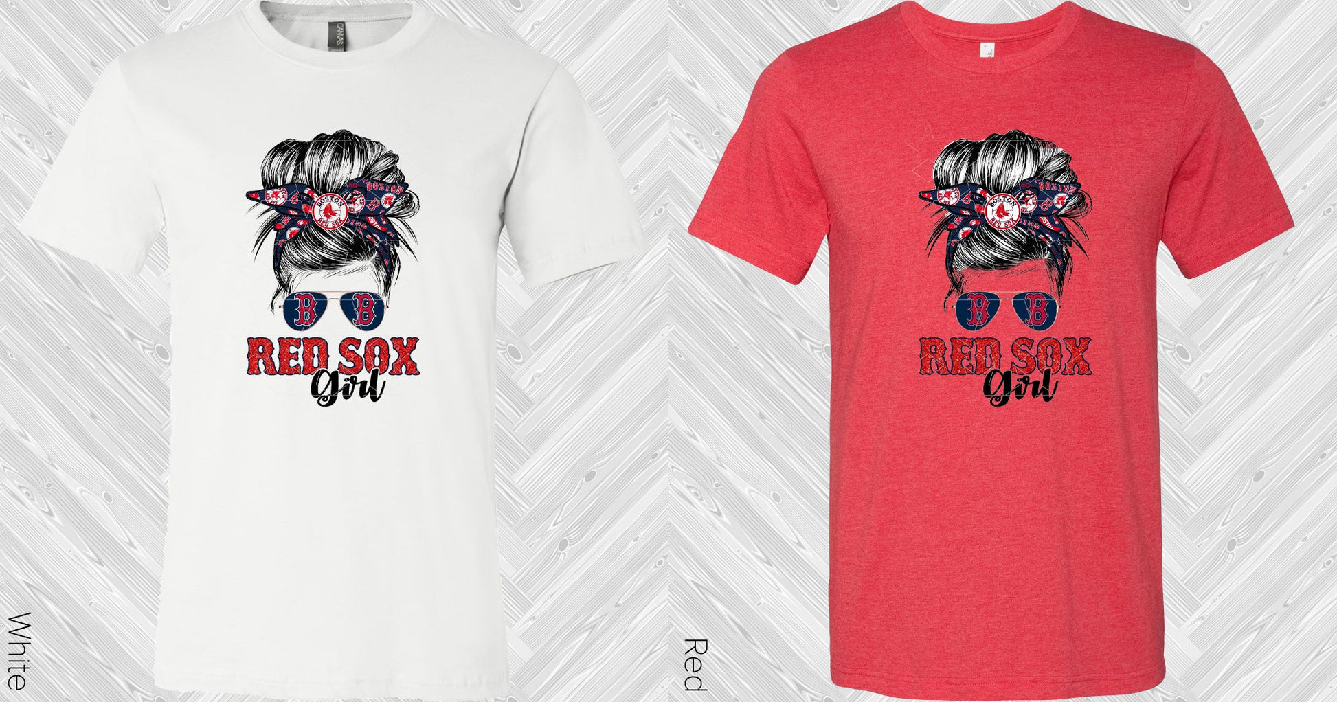 Red Sox Girl Graphic Tee Graphic Tee