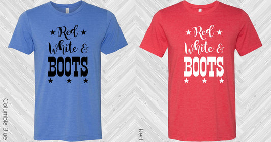 Red White & Boots Graphic Tee Graphic Tee