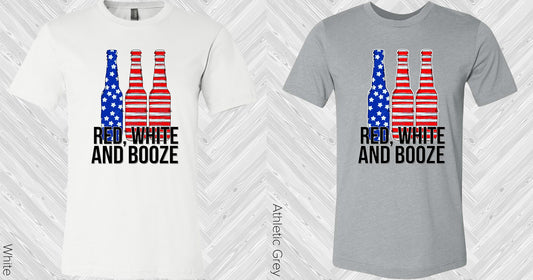 Red White And Booze Graphic Tee Graphic Tee