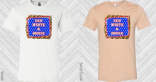 Red White And Booze Graphic Tee Graphic Tee