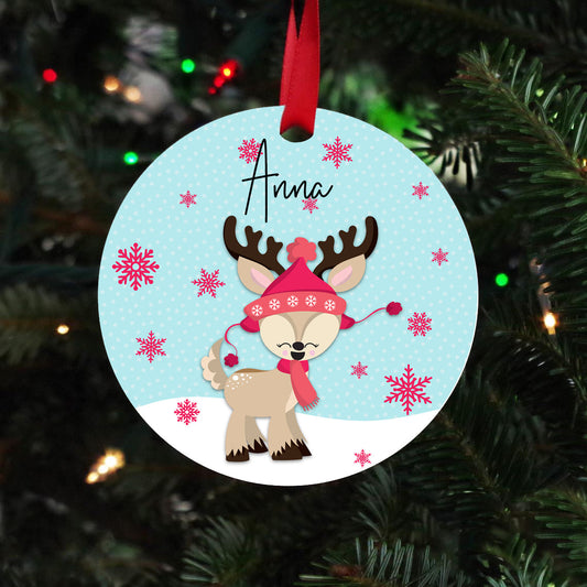 Reindeer Christmas Ornament