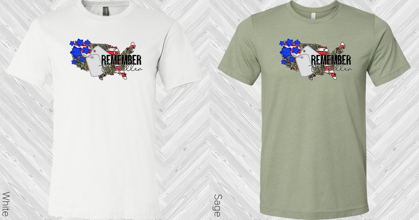 Remember The Fallen Graphic Tee Graphic Tee