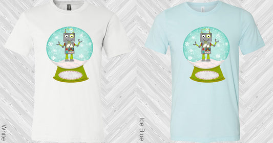 Robot Snowglobe Graphic Tee Graphic Tee