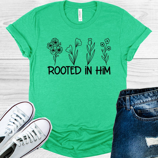 Rooted In Him Graphic Tee Graphic Tee