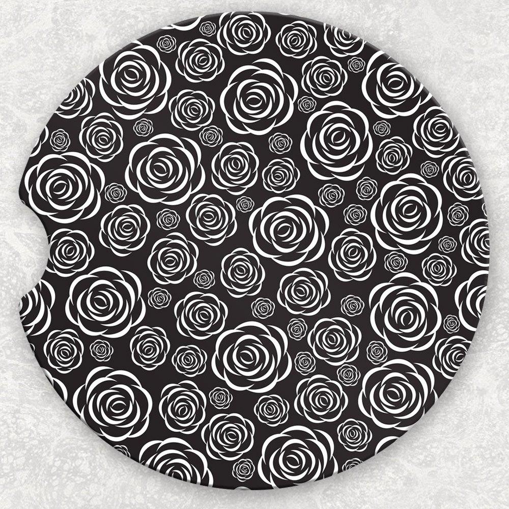 Car Coaster Set - Roses