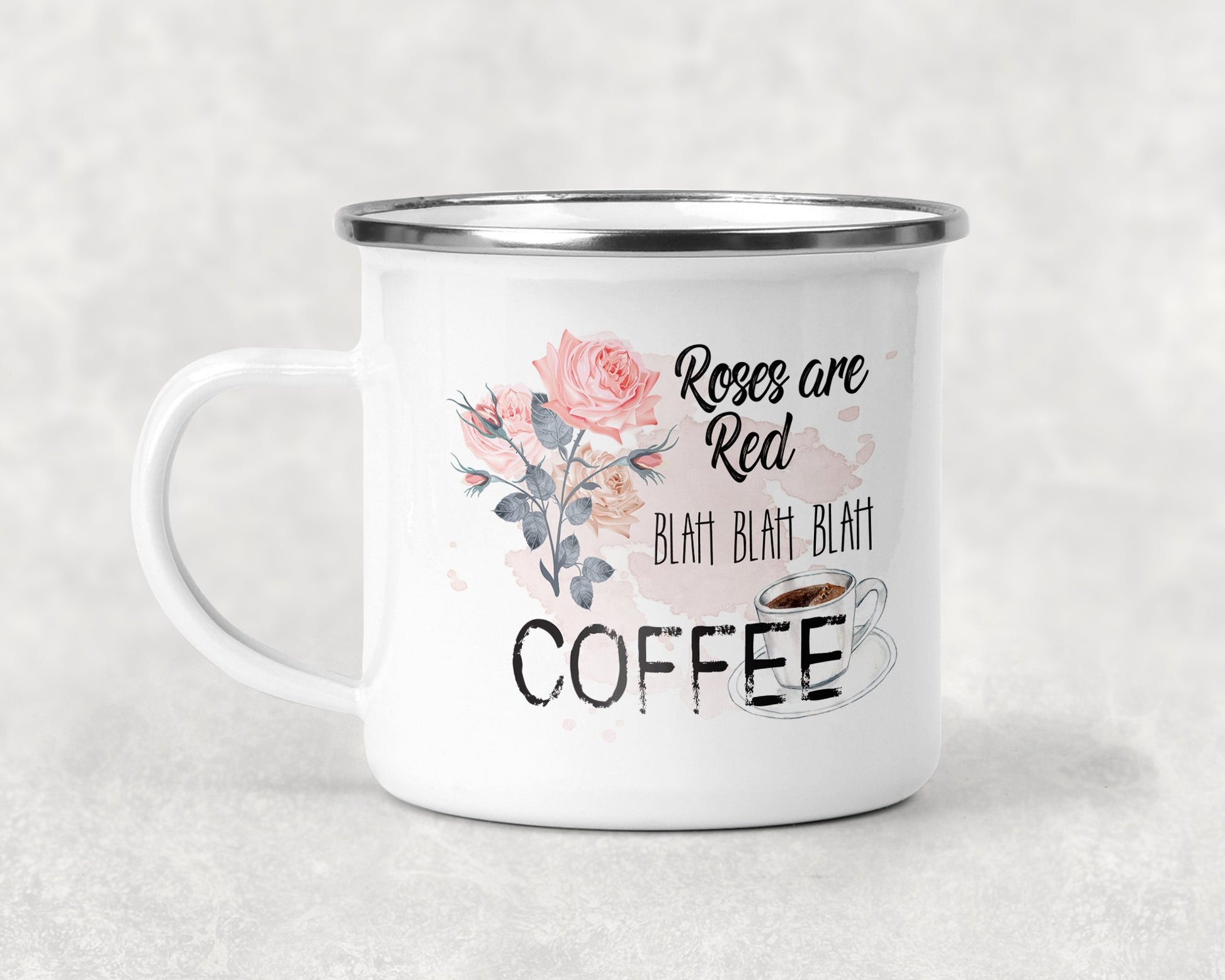 Roses Are Red Blah Coffee Mug
