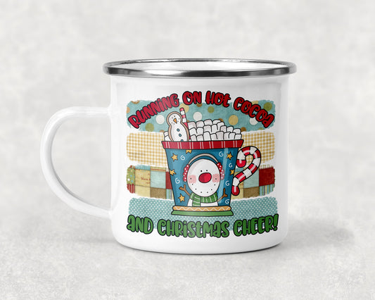 Running On Hot Cocoa And Christmas Cheer Mug Coffee