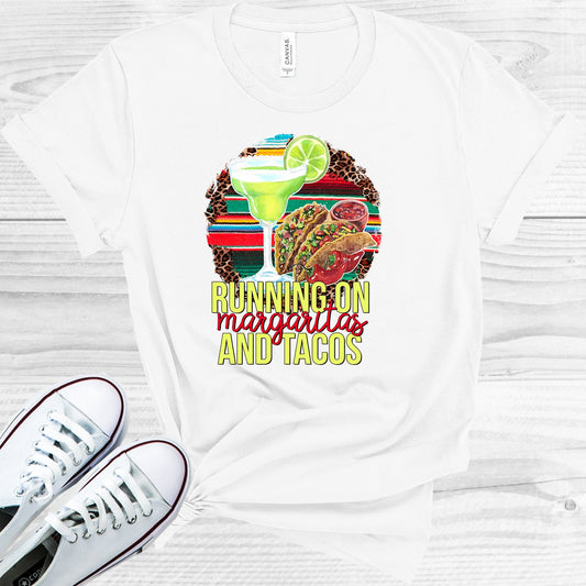 Running On Margaritas And Tacos Graphic Tee Graphic Tee