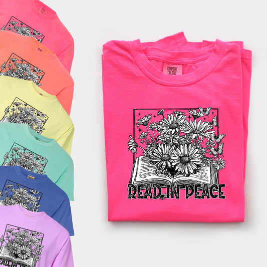 Read in Peace Graphic Tee