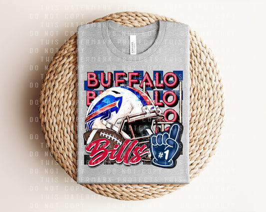 #1 Bills Fan Graphic Tee