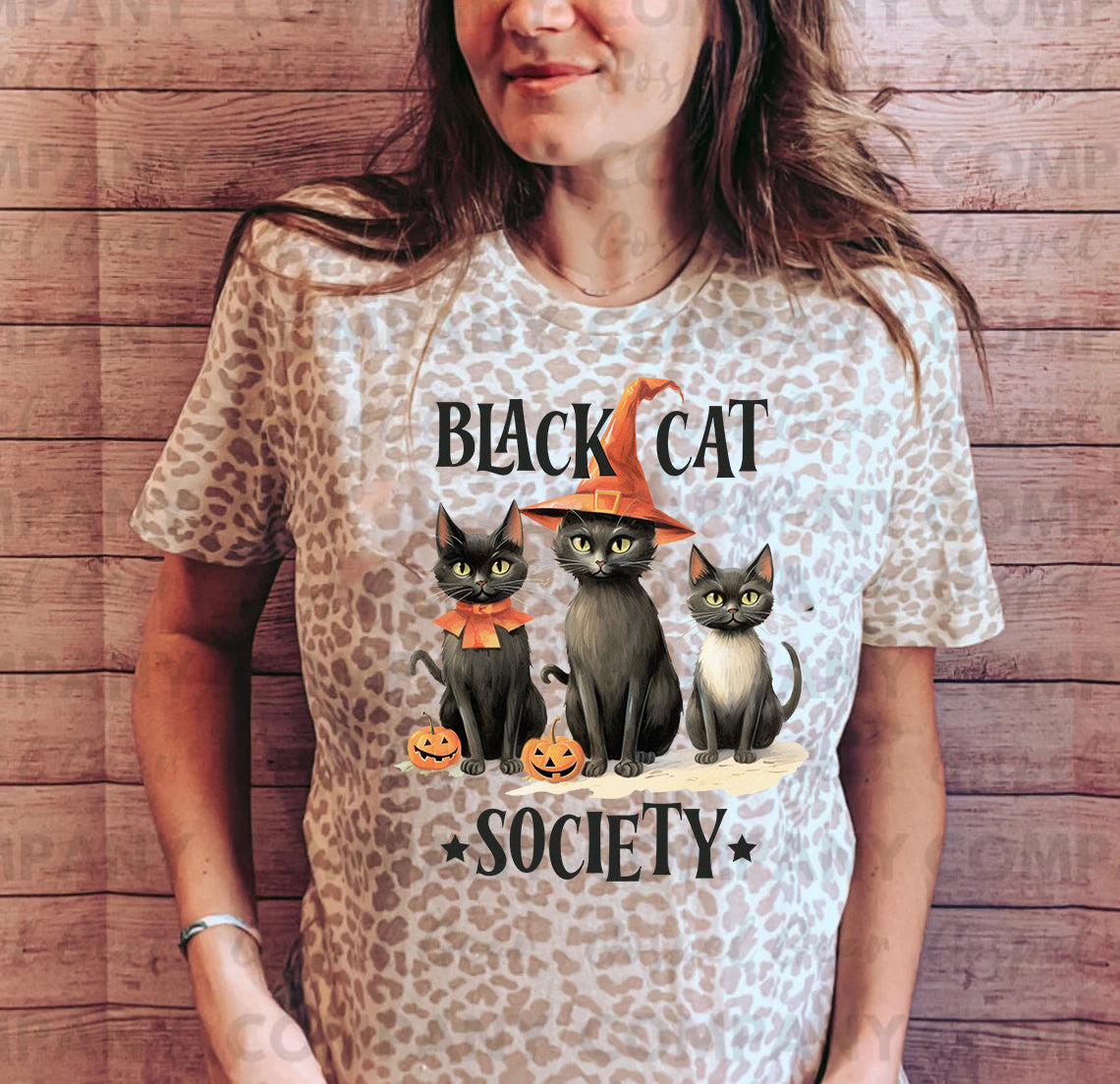 Black Cat Society Graphic Tee