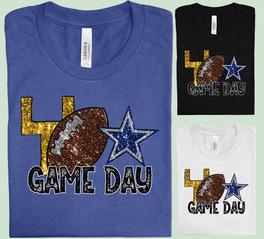 Game Day Cowboys Graphic Tee