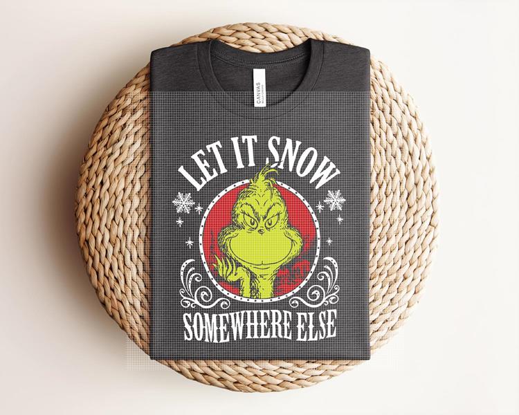 Let It Snow Somewhere Else Graphic Tee