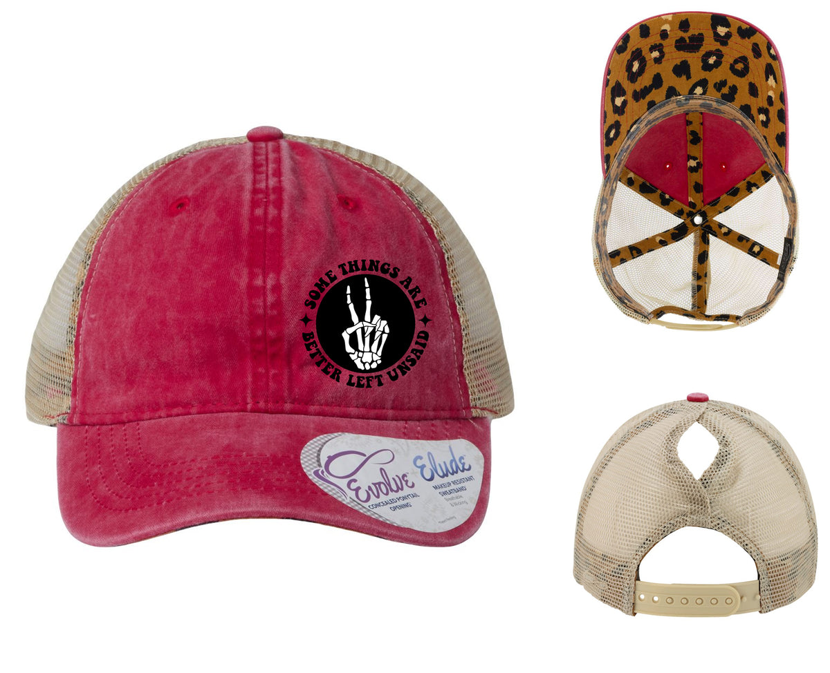 Some Things are Better Left Unsaid Cap