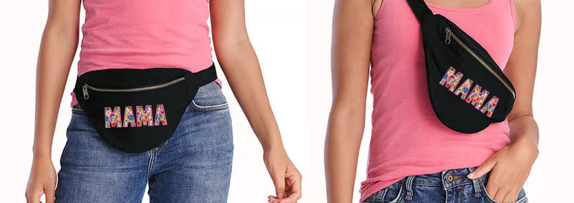 Floral Mama Fanny Pack/Belt Bag