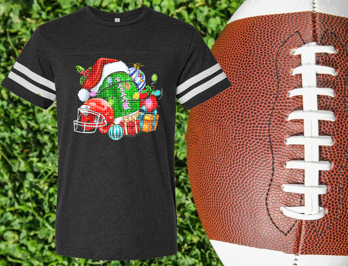 Christmas Football Graphic Tee