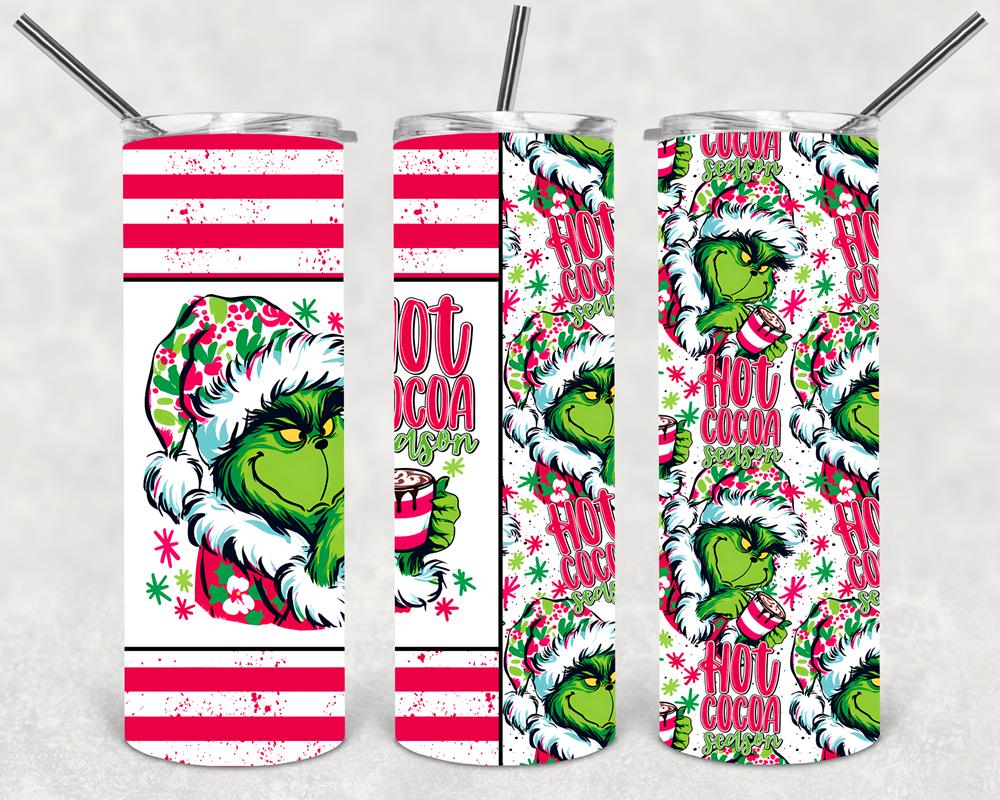 Hot Cocoa Season 20 oz Skinny Tumbler