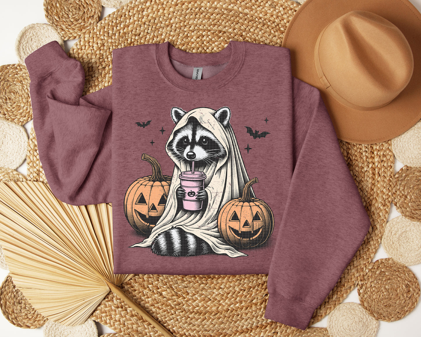 Fall Raccoon Graphic Tee