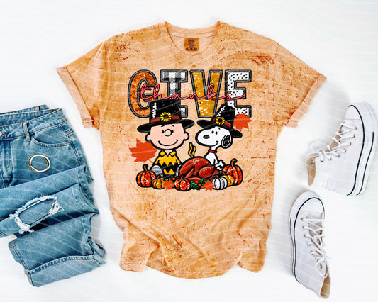 Give Thanks Graphic Tee