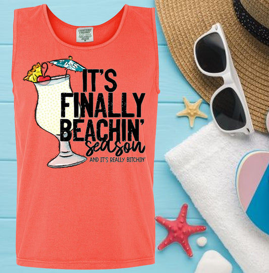 It's Finally Beachin Season Graphic Tee