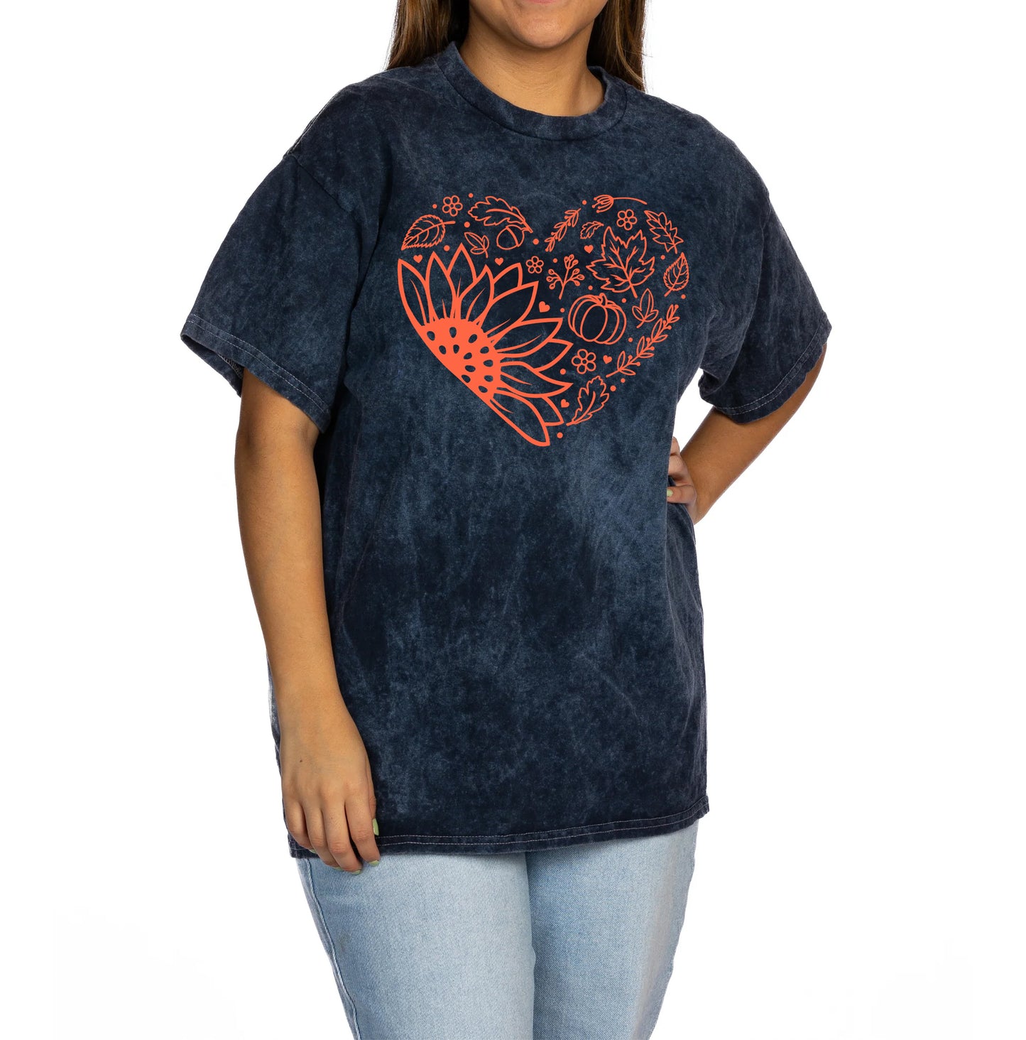 Fall Heart Graphic Tee