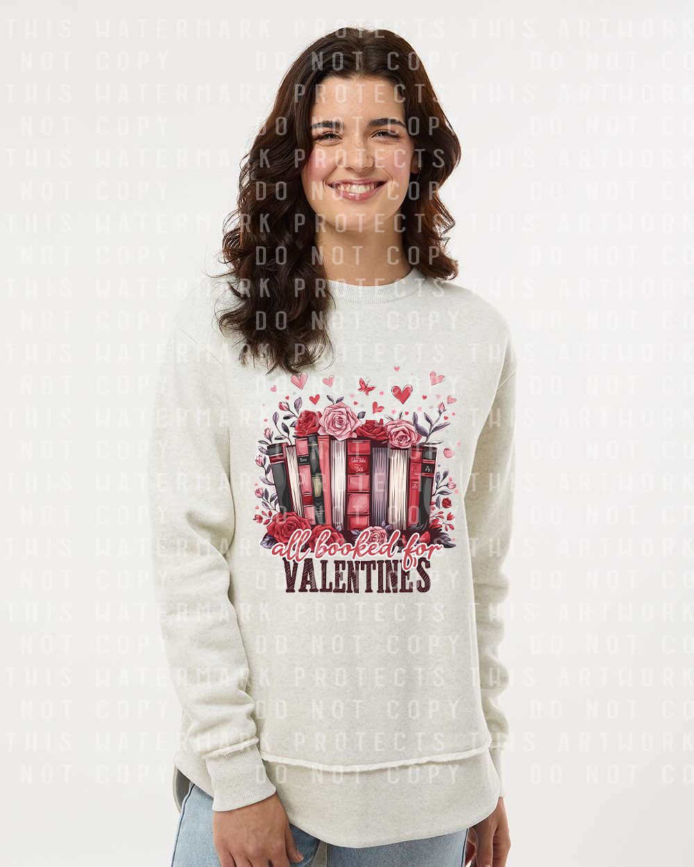 All Booked for Valentine's Graphic Tee