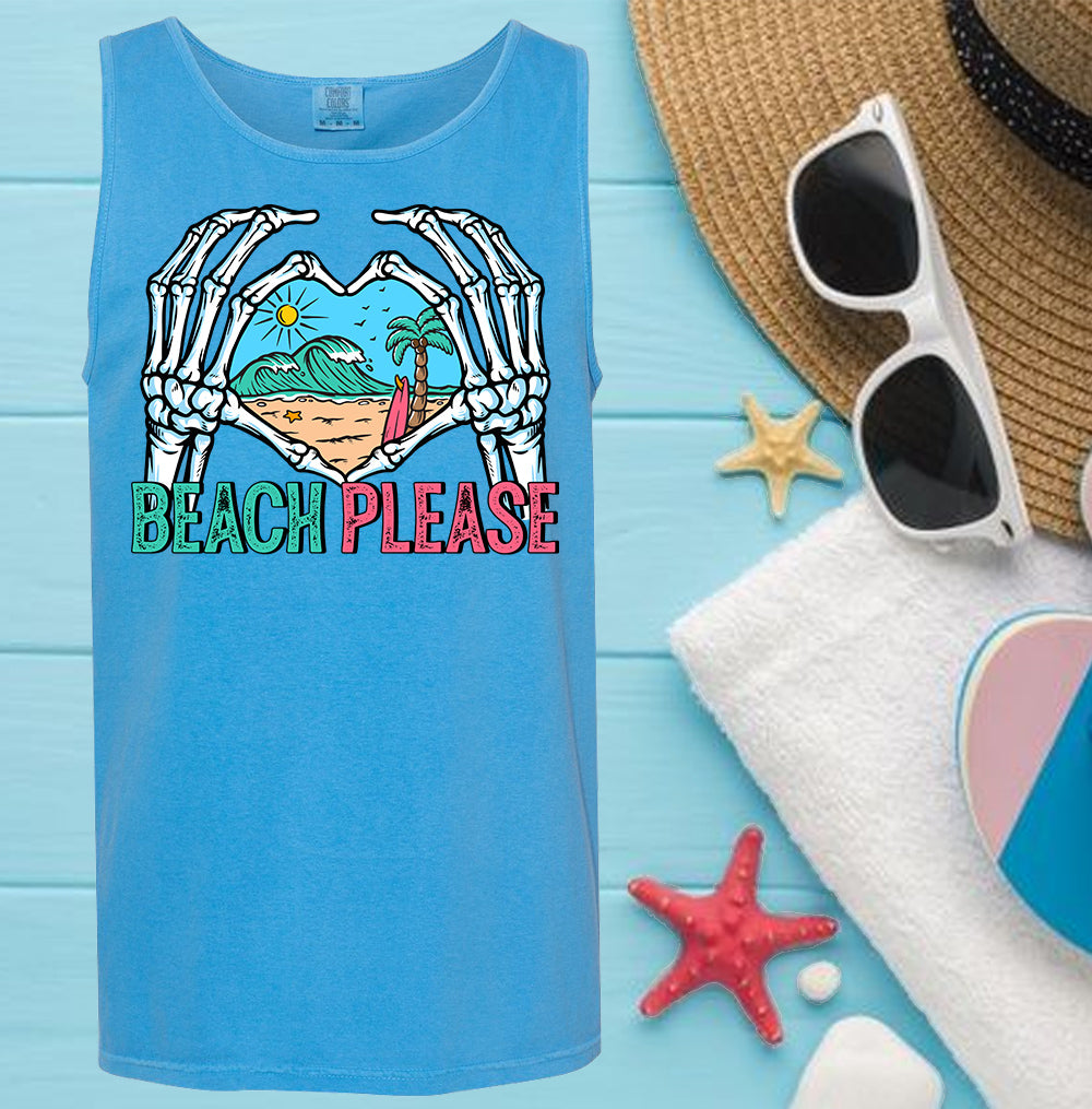 Beach Please Graphic Tee