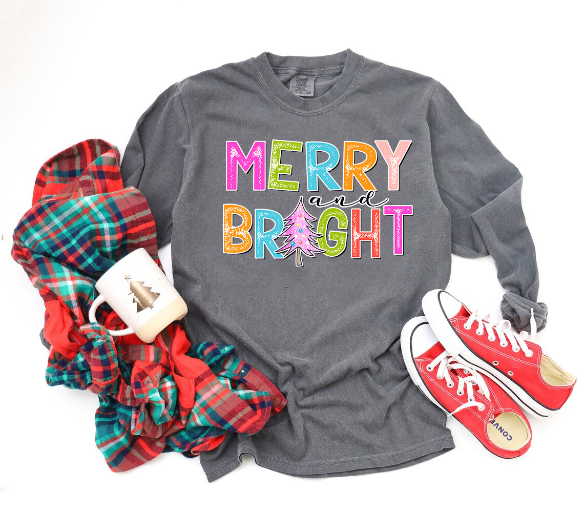 Merry and Bright Graphic Tee