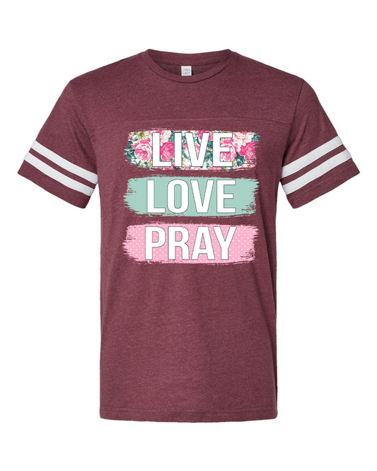 Live Love Pray Graphic Tee