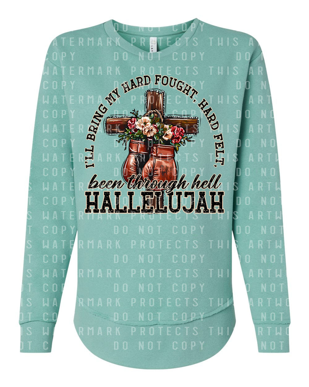 Been Through Hell Hallelujah Graphic Tee