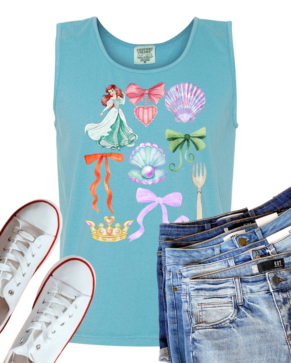 Ariel Coquette Graphic Tee