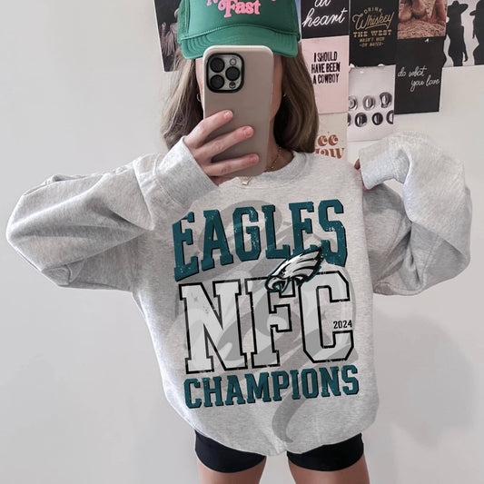 Eagles NFC Champions 2024 Graphic Tee