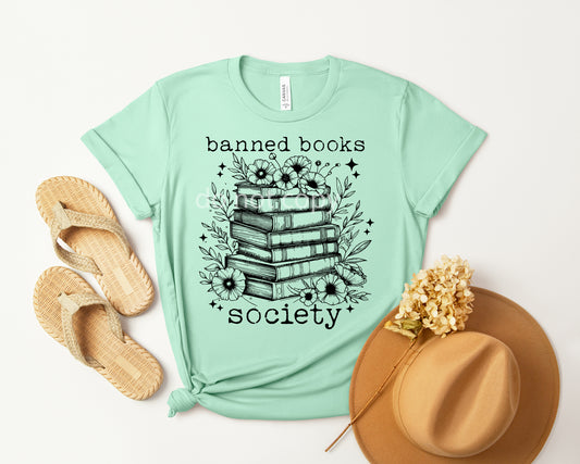 Banned Books Society Graphic Tee