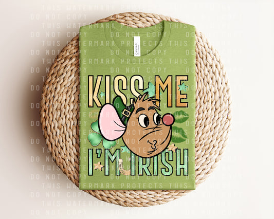 Kiss Me I'm Irish Graphic Tee