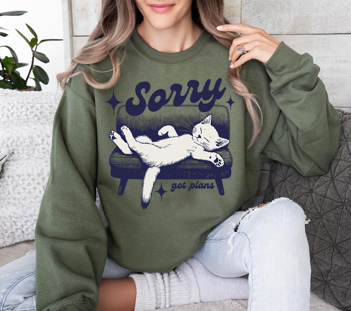 Sorry Got Plans Graphic Tee