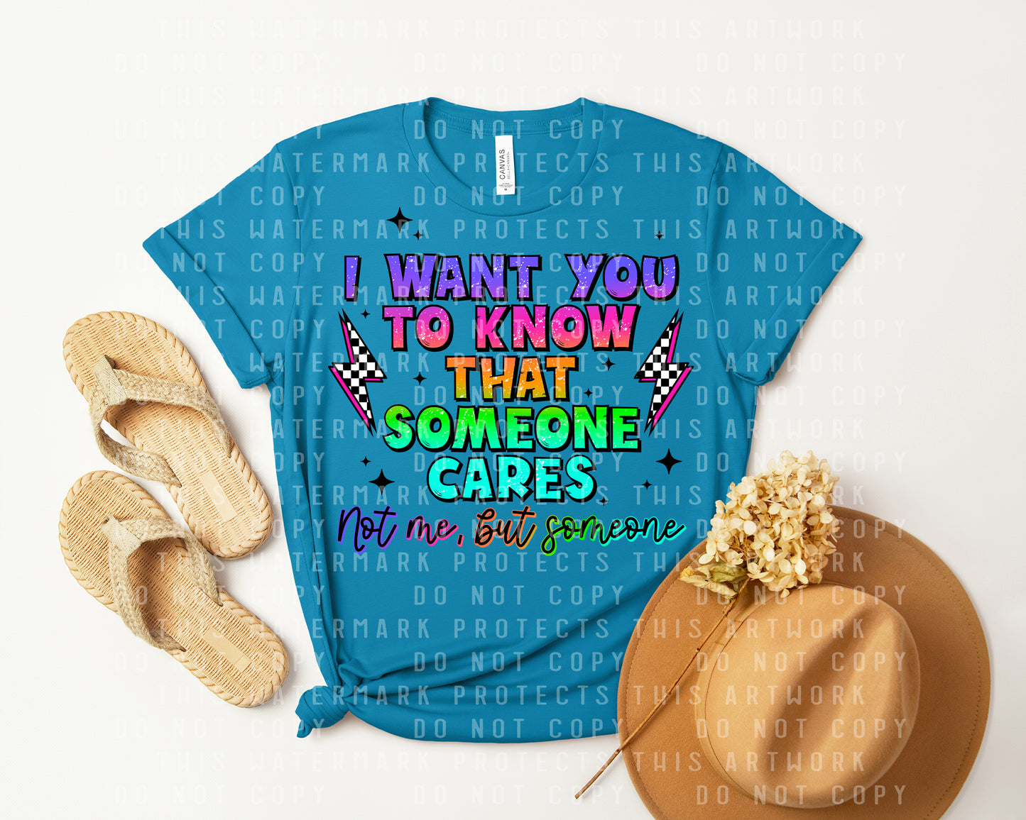 I Want You to Know That Someone Cares Graphic Tee