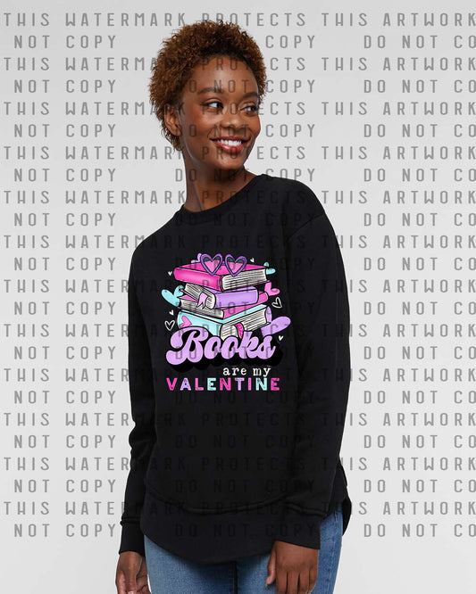 Books are My Valentine Graphic Tee