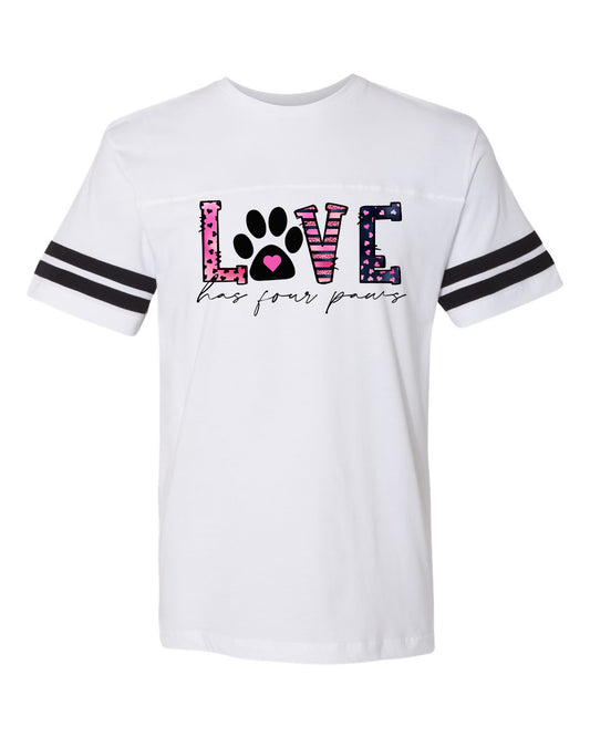 Love Has Four Paws Graphic Tee